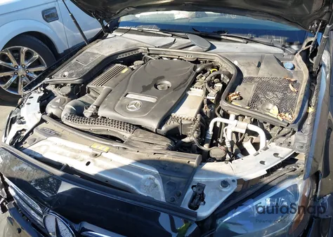 2017 Mercedes-Benz C 300 Sport from USA, damaged, VIN 55SWF4JB5HU191071